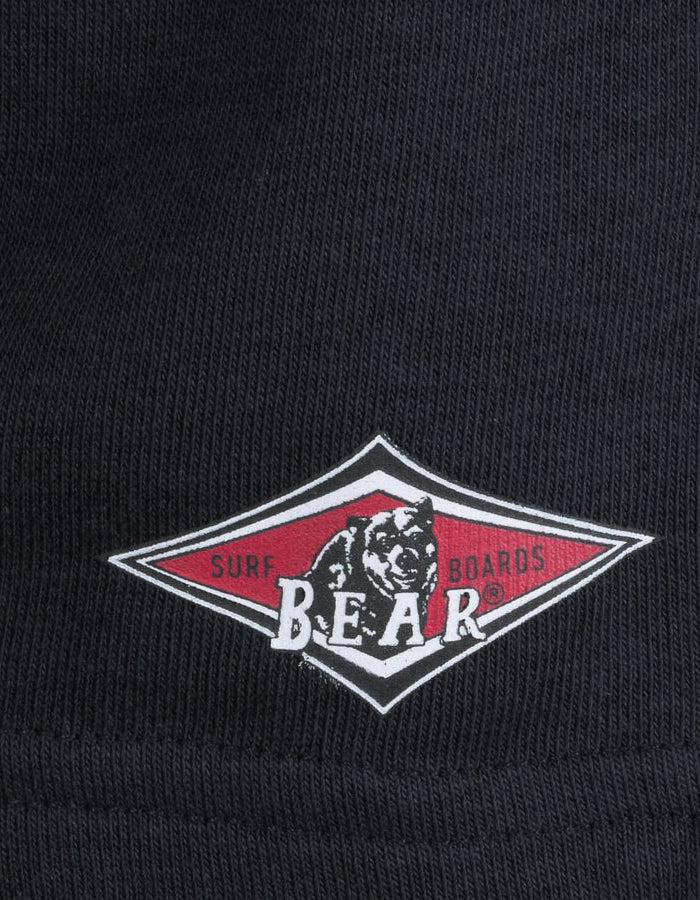  BEAR SURFBOARDS SHORTS PIRATE BLACK