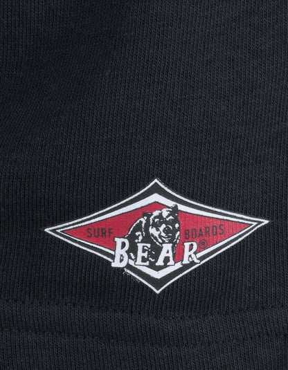  BEAR SURFBOARDS SHORTS PIRATE BLACK