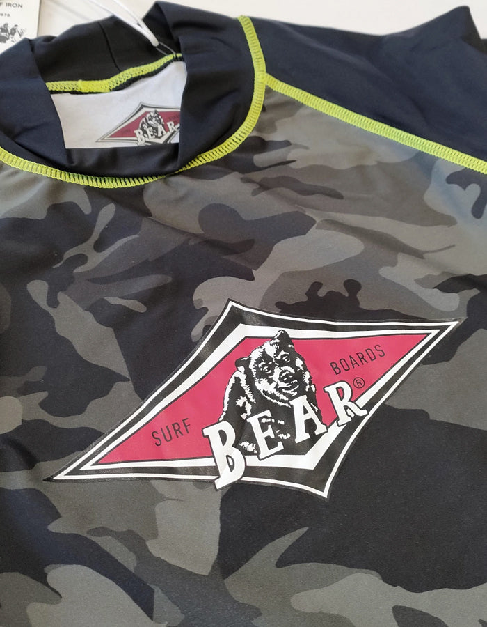  BEAR SURFBOARDS RASHGUARD LYCRA ALLOVER PRINT LYCRA SURF