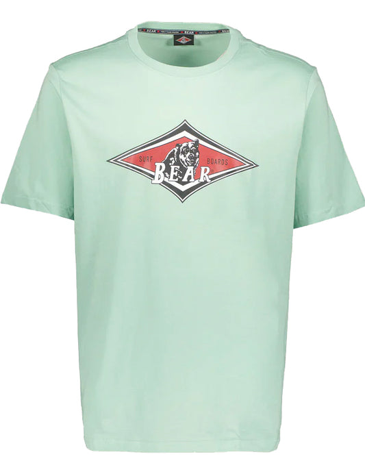  BEAR SURFBOARDS T-SHIRT LICHEN