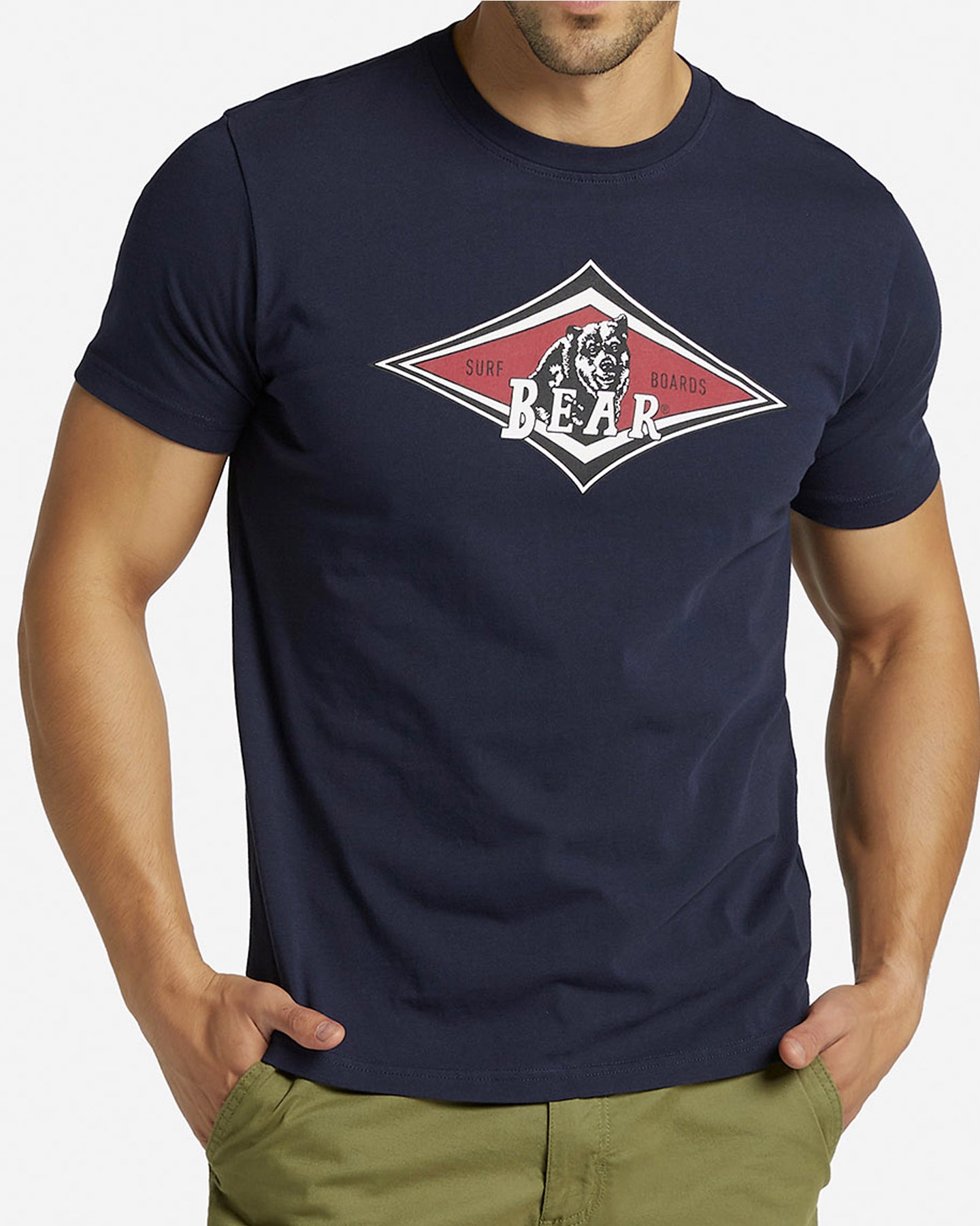  BEAR SURFBOARDS T-SHIRT SKY CAPTAIN