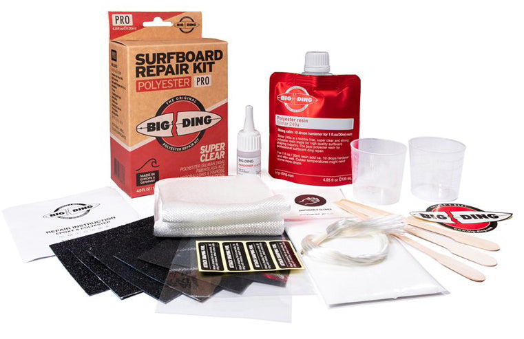  BIG DING POLYESTER PRO SURFBOARD REPAIR KIT 120ML