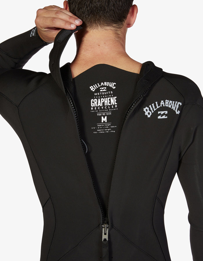  BILLABONG ABSOLUTE BACK ZIP 3/2 WETSUIT