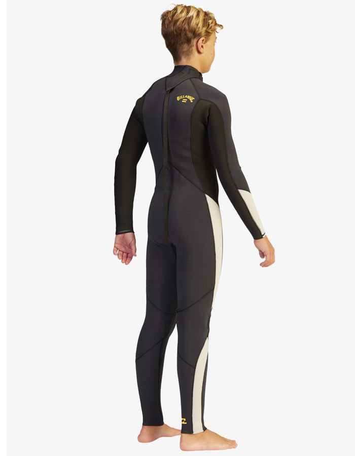  BILLABONG ABSOLUTE 4/3 MM BACK ZIP BOYS 8-14