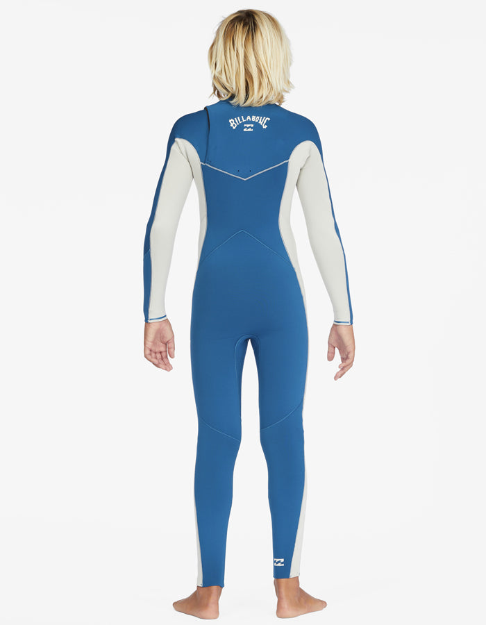  BILLABONG ABSOLUTE 4/3 MM CHEST ZIP BOYS 8-14