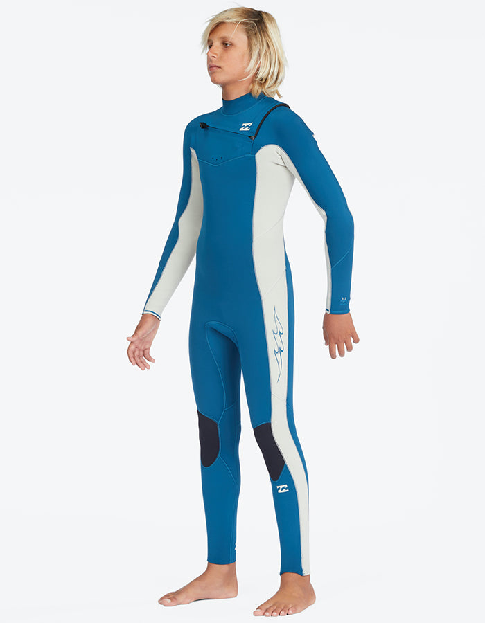  BILLABONG ABSOLUTE 4/3 MM CHEST ZIP BOYS 8-14