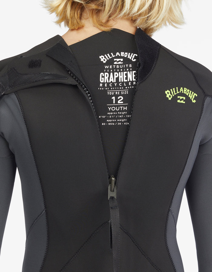  BILLABONG ABSOLUTE 5/4 MM BACK ZIP BOYS