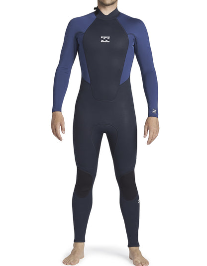  BILLABONG INTRUDER 3/2 MM BACK ZIP NAVY
