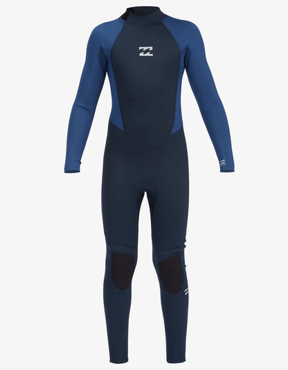  BILLABONG INTRUDER 3/2 MM BACK ZIP NAVY