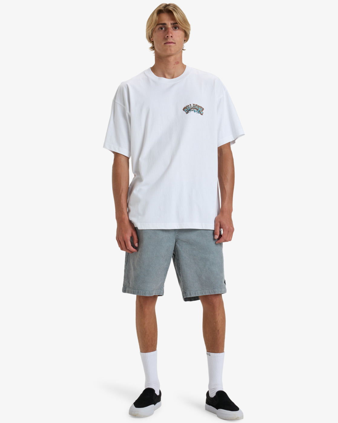  BILLABONG LORD ARCH T-SHIRT WHITE