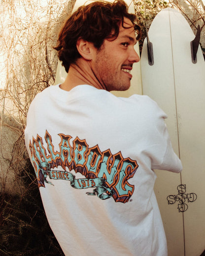  BILLABONG LORD ARCH T-SHIRT WHITE