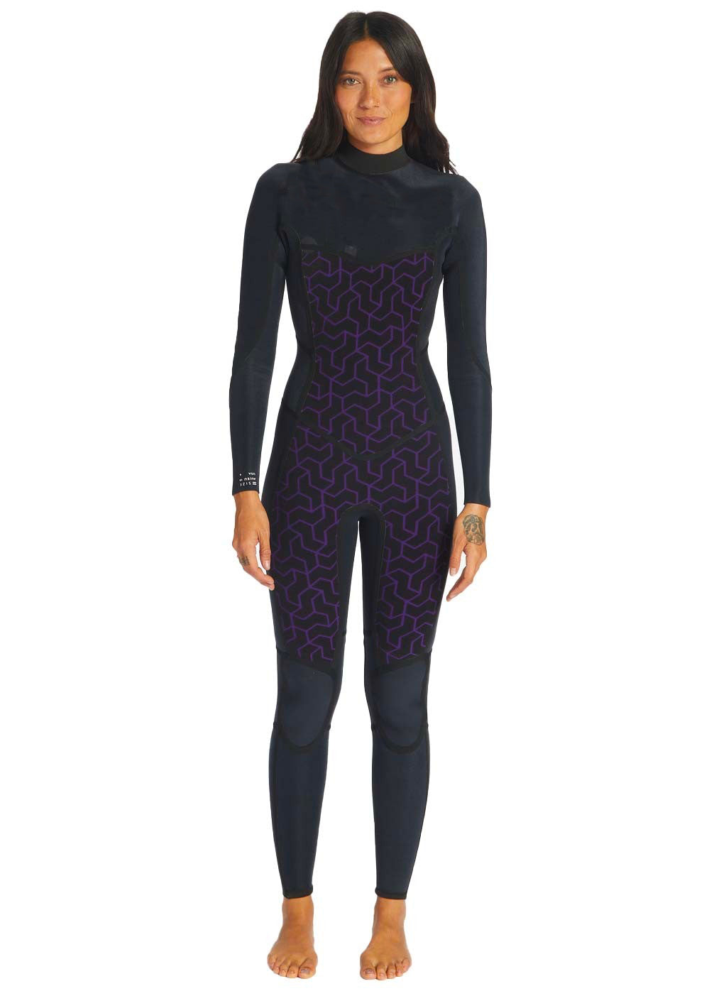  BILLABONG 5/4 SYNERGY BACK ZIP WETSUIT FOR WOMEN