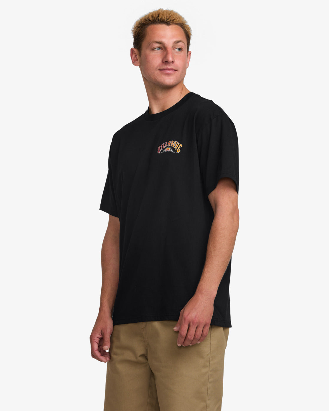  BILLABONG THROWBACK REGULAR T-SHIRT BLACK
