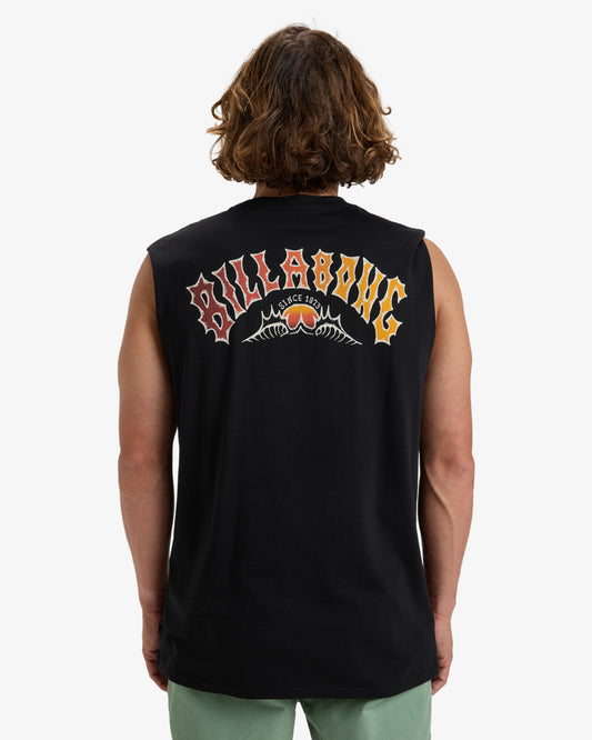  BILLABONG VENICE MUSCLE SLEEVELESS BLACK