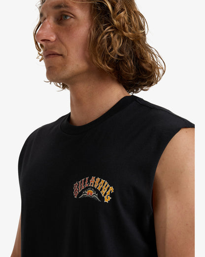  BILLABONG VENICE MUSCLE SLEEVELESS BLACK