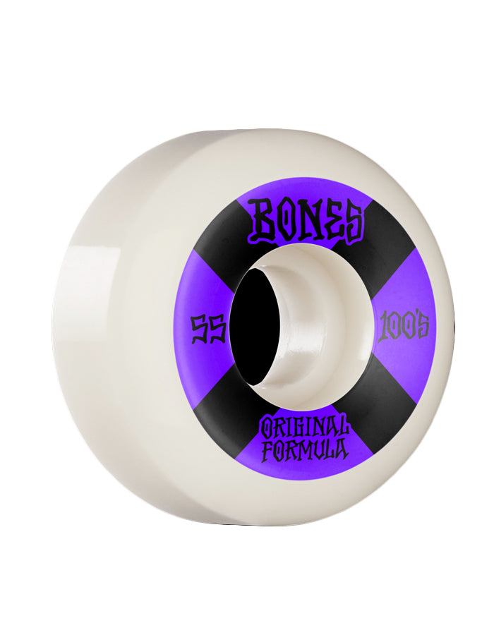 BONES SKATEBOARDS WHEELS OG FORMULA 55MM 100A
