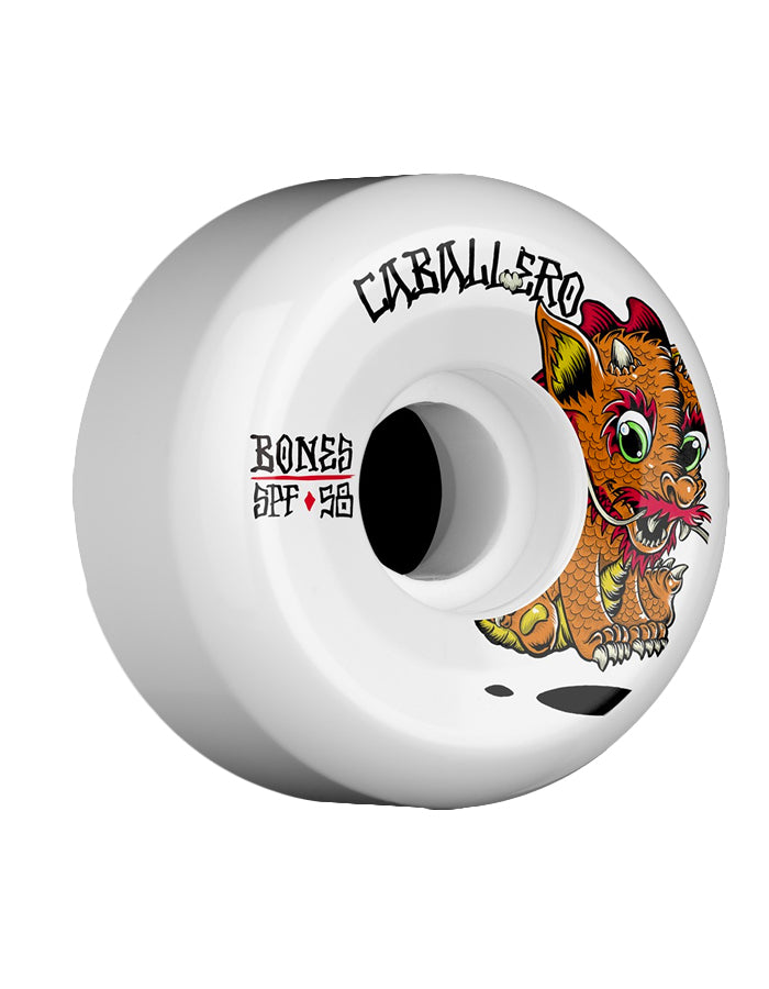  BONES SKATEBOARDS WHEELS SKATE PARK FORMULA PRO CABALLERO BABY DRAGON 58MM 84B