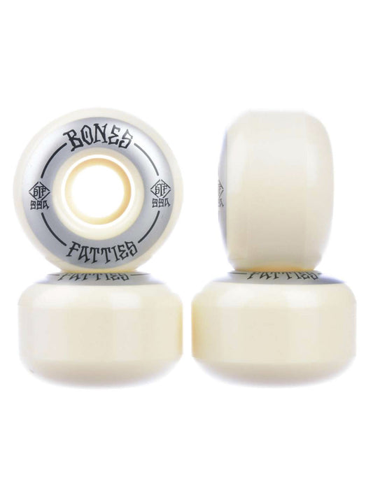  BONES SKATEBOARDS WHEELS STREET TECH FORMULA FATTIES 54MM 99A