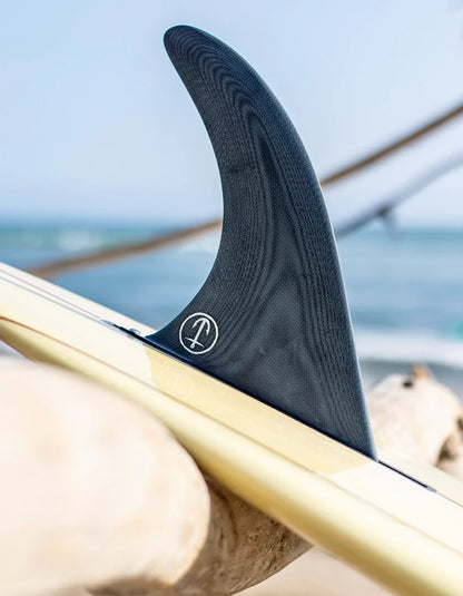 CAPTAIN FIN 10" RAKED LONGBOARD FIN BLACK
