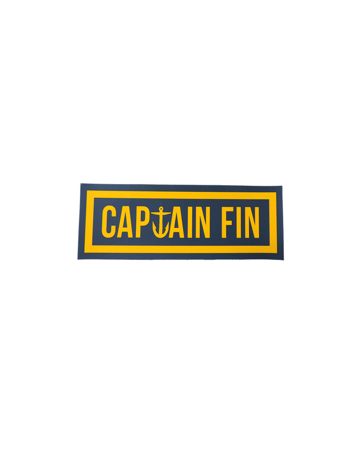  CAPTAIN FIN STICKER BIG COLOR