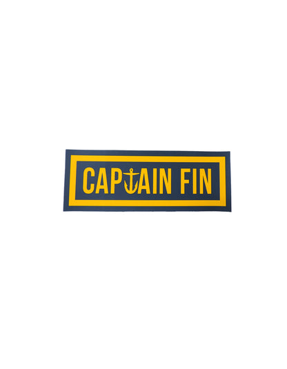  CAPTAIN FIN STICKER BIG COLOR