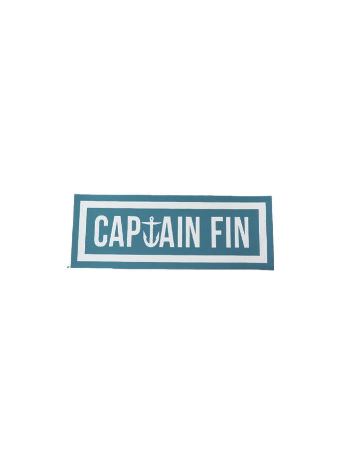  CAPTAIN FIN STICKER BIG COLOR