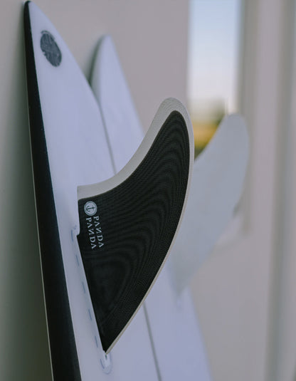  CAPTAIN FIN PANDA KEEL BLACK SINGLE TAB