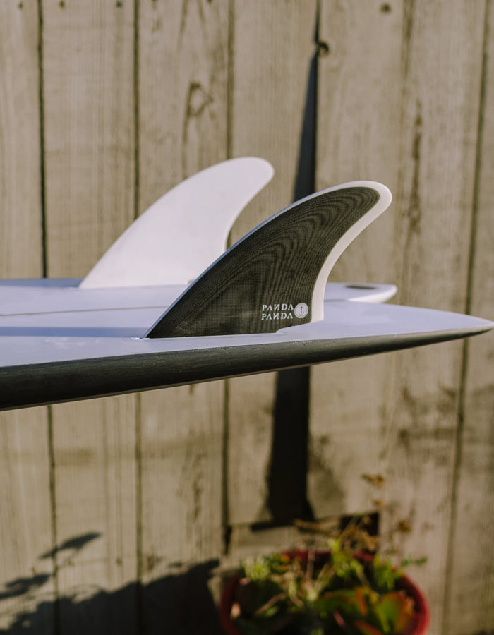  CAPTAIN FIN PANDA KEEL BLACK SINGLE TAB