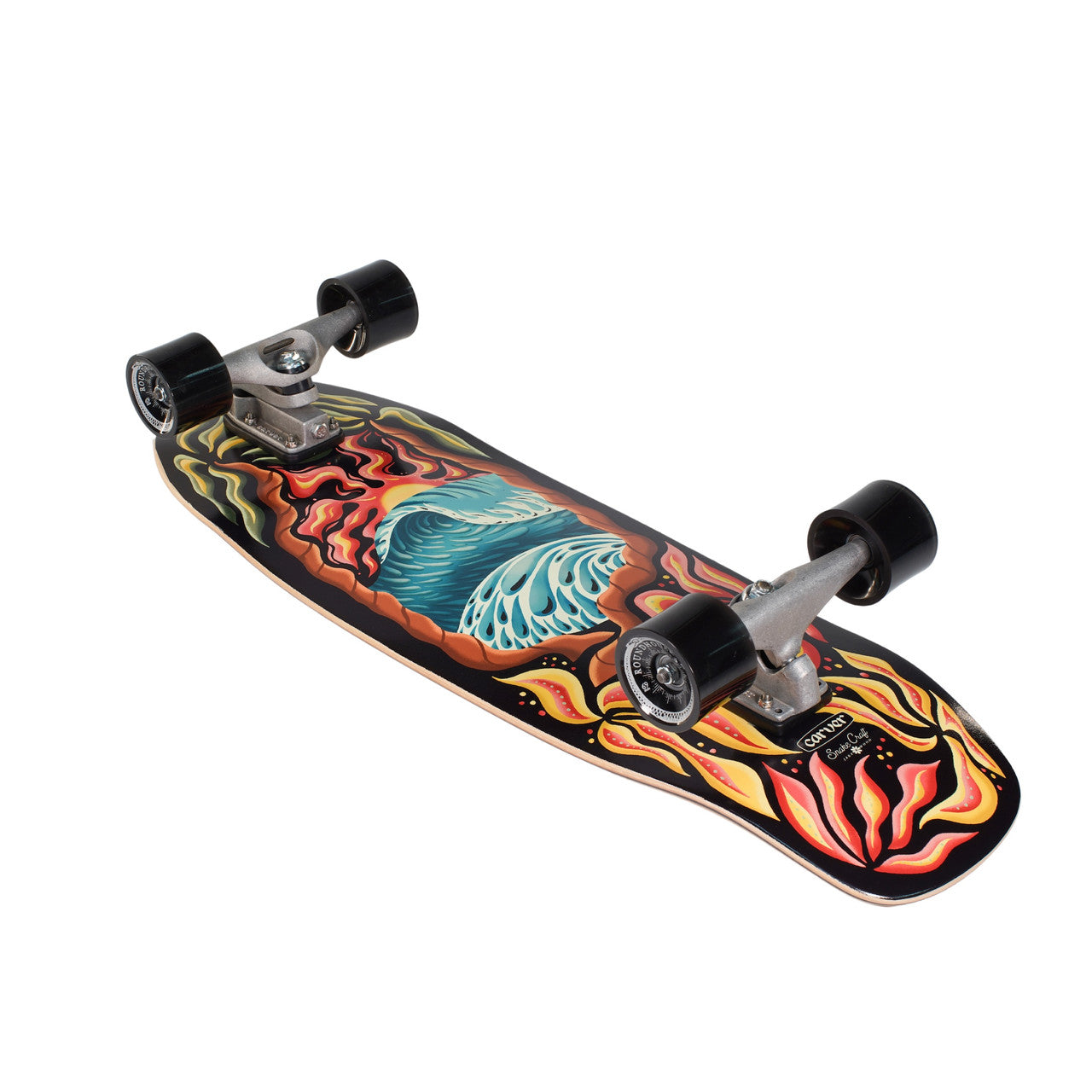 Carver™ CARVER 32" PSYCHEDELIC SUNSET SURFSKATE COMPLETE CX / C7