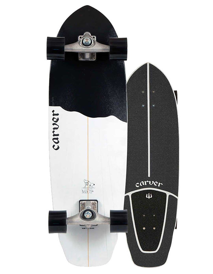 Carver™ CARVER BLACK TIP 32,5'' SURFSKATE COMPLETE