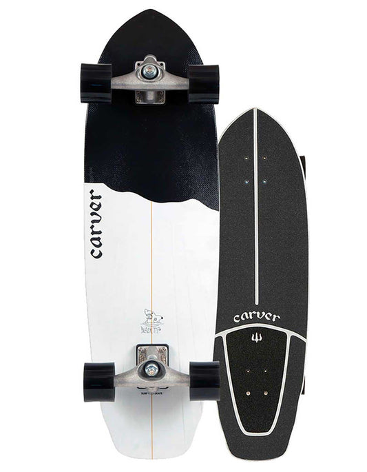 Carver™ CARVER BLACK TIP 32,5'' SURFSKATE COMPLETE