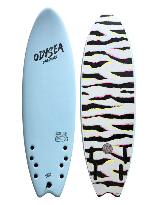  CATCH SURF ODYSEA SKIPPER QUAD JOB PRO SKY BLUE SOFTBOARD