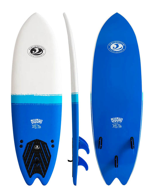  CBC SUSHI FISH 6'2" SOFTBOARD