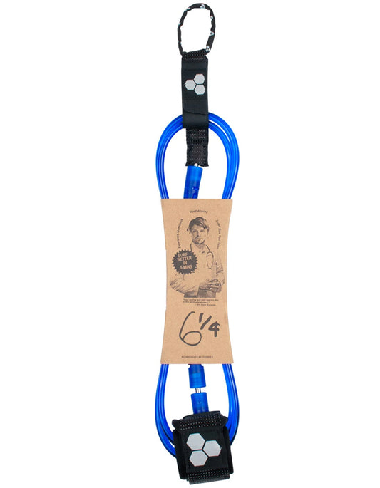  CHANNEL ISLAND DANE REYNOLDS SIGNATURE STANDARD LEASH 6'0" 1/4 BLUE