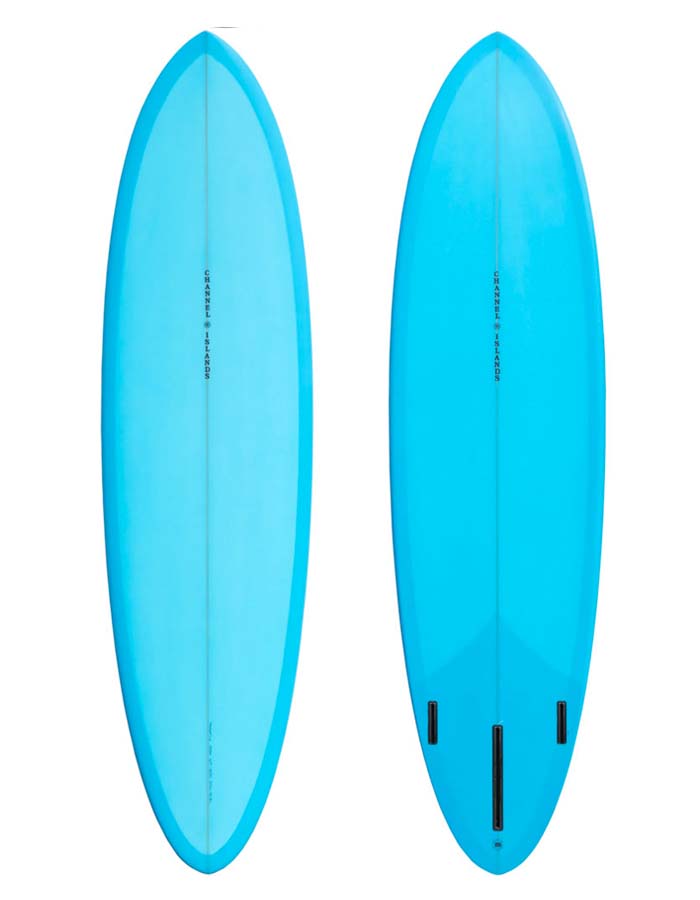  CI MID 7'2 AL MERRICK CHANNEL ISLANDS SURFBOARD