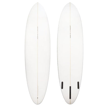  CI MID CHANNEL ISLANDS SURFBOARD MID LENGTH WHITE