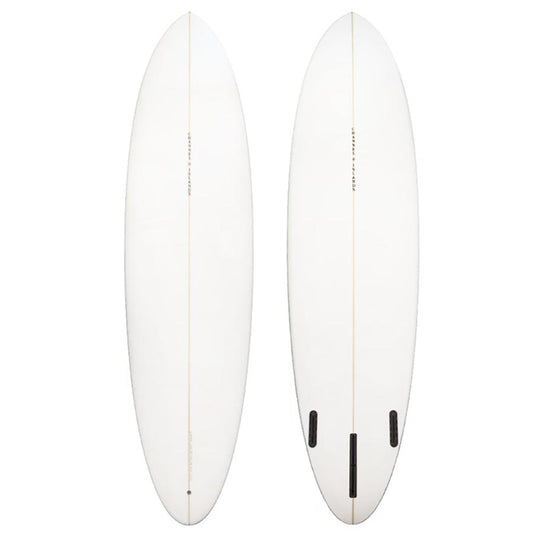  CI MID CHANNEL ISLANDS SURFBOARD MID LENGTH WHITE