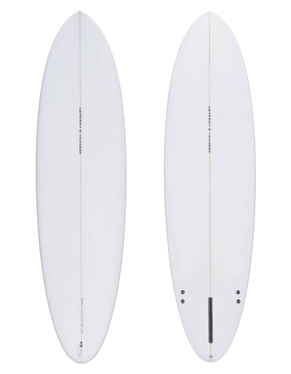  CI MID CHANNEL ISLANDS SURFBOARD MID LENGTH WHITE