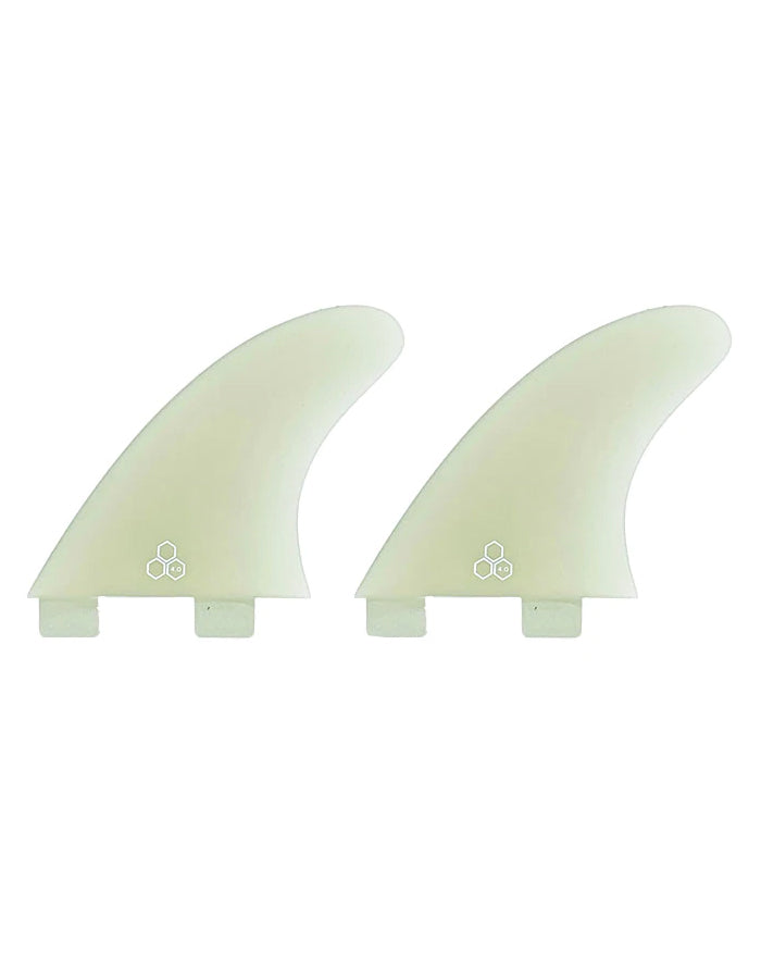  CI MID SIDE BITES 4.0" FIBERGLASS FINS CLEAR