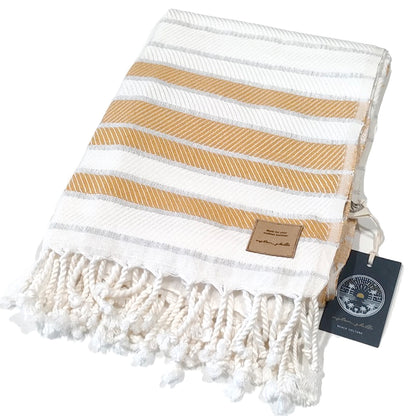  CUSTOM SHELLS BEACH TOWEL BAMBOO