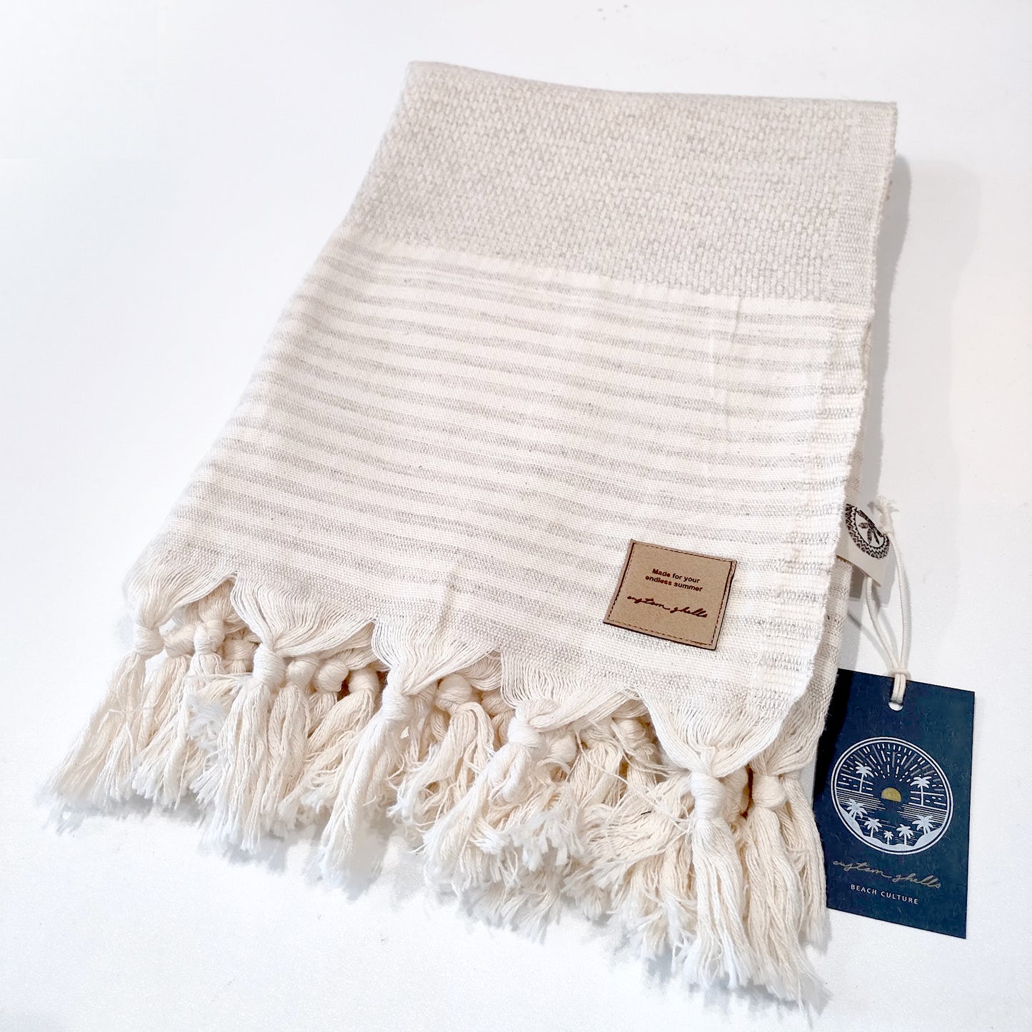  CUSTOM SHELLS BEACH TOWEL HAMACA