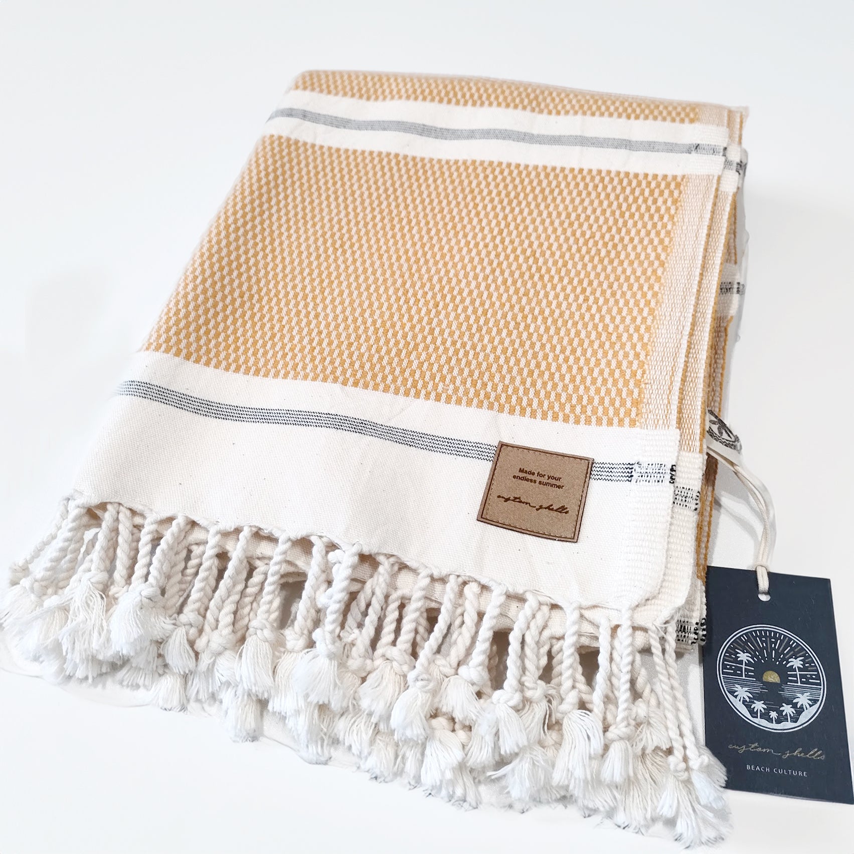  CUSTOM SHELLS BEACH TOWEL HAMACA