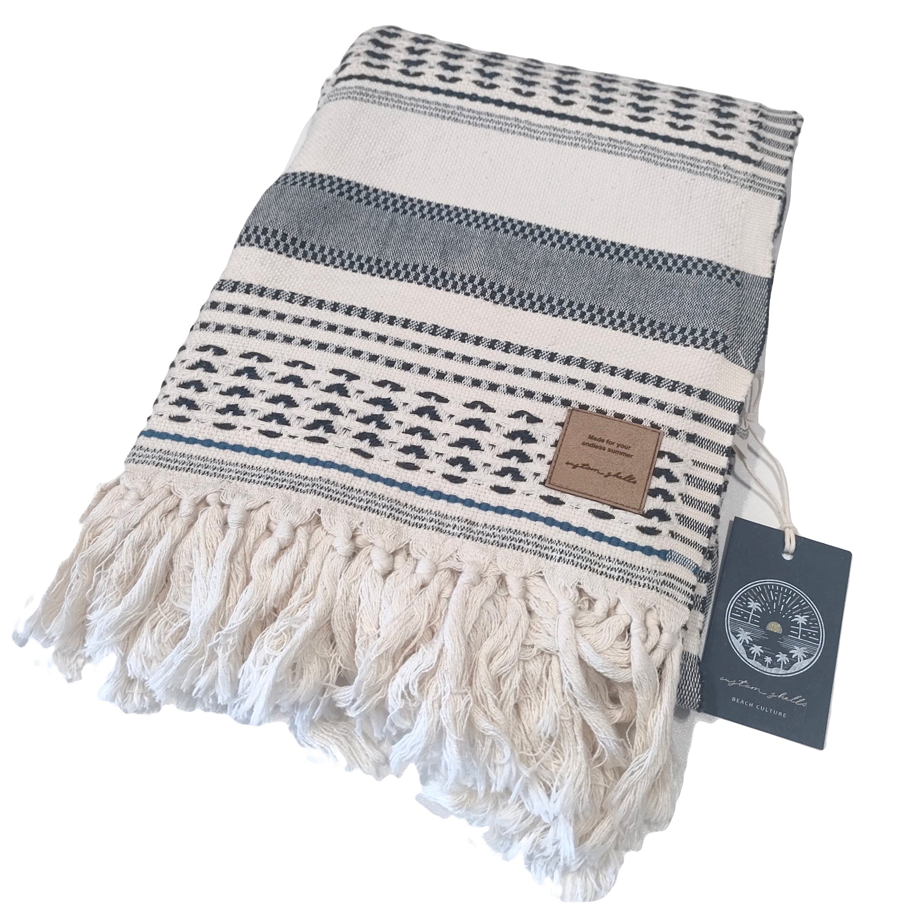  CUSTOM SHELLS BEACH TOWEL LONELY