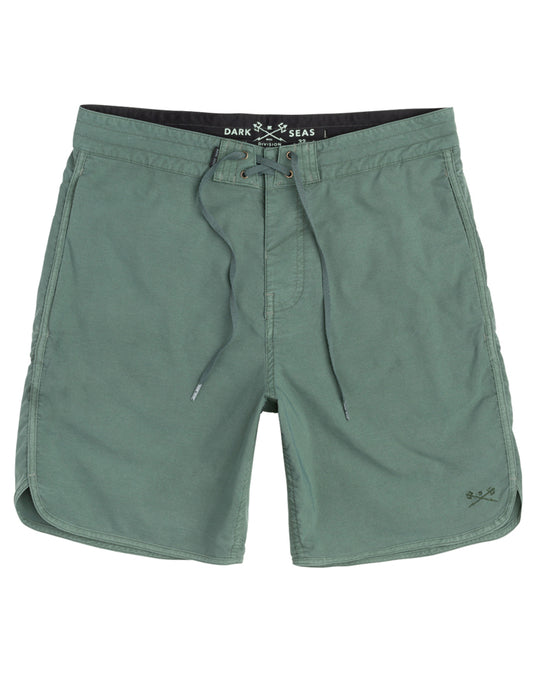  DARK SEAS GO-TO BOARDSHORTS 18" GREEN