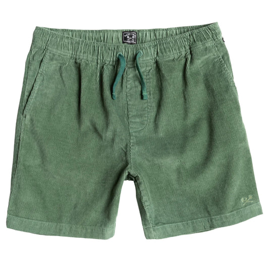  DARK SEAS GO-TO CORD SHORT 18" GREEN