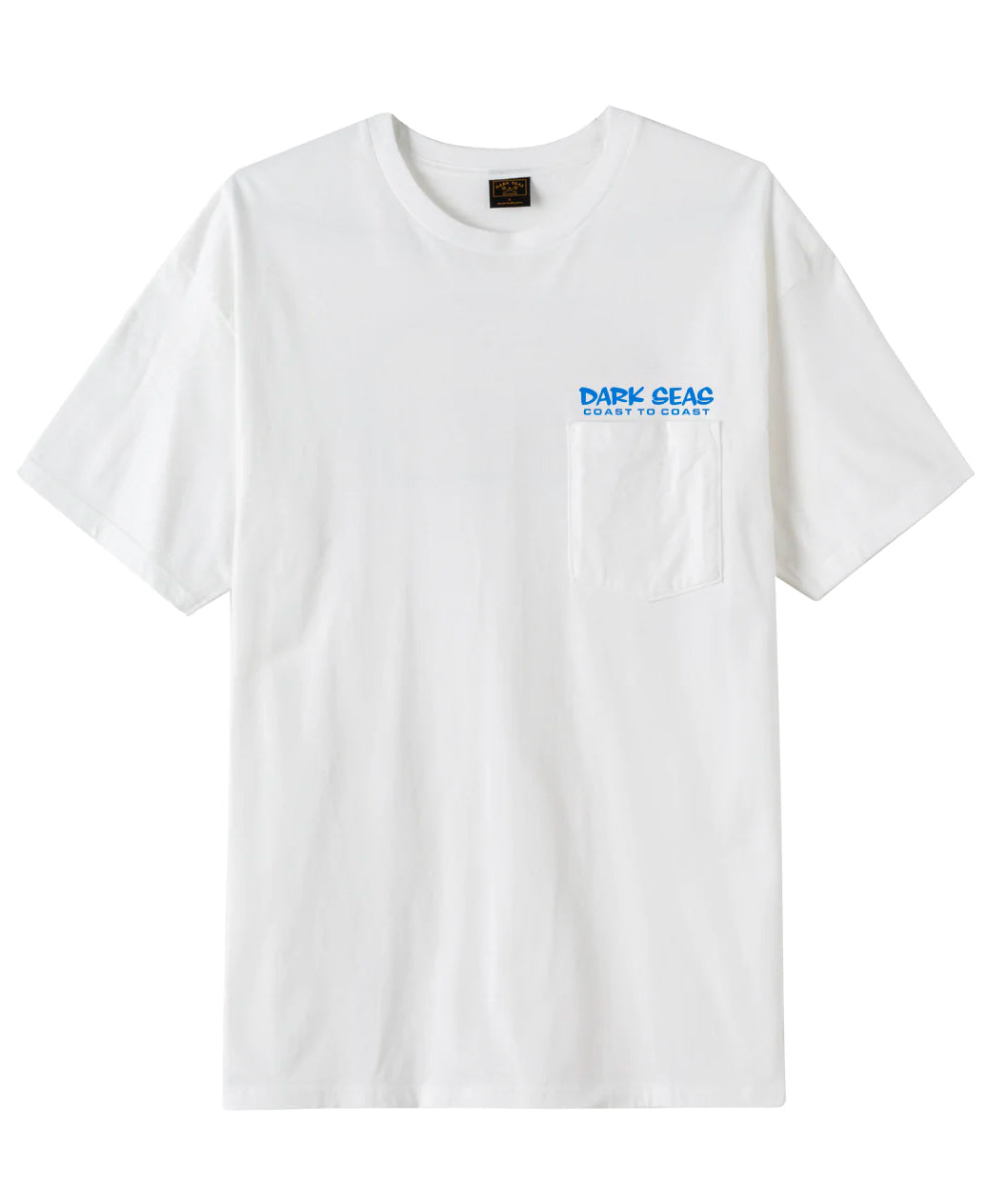  DARK SEAS JOYRIDE BASIC POCKET T-SHIRT WHITE