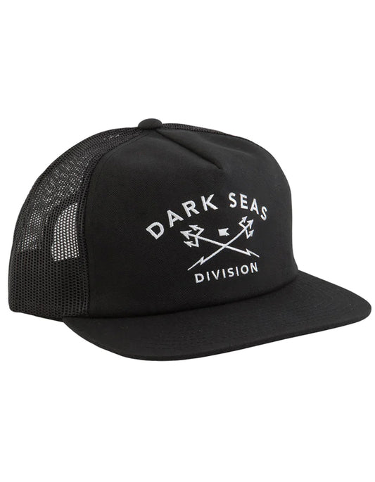  DARK SEAS TRIDENTS TRUCKER BLACK