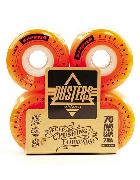  DUSTERS GLIDERS LONGBOARD WHEELS 70MM