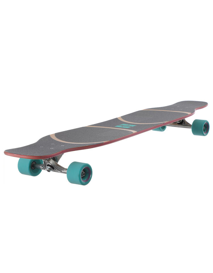  DUSTERS WANDERLUST TEAL PURPLE 47" LONGBOARD DANCE
