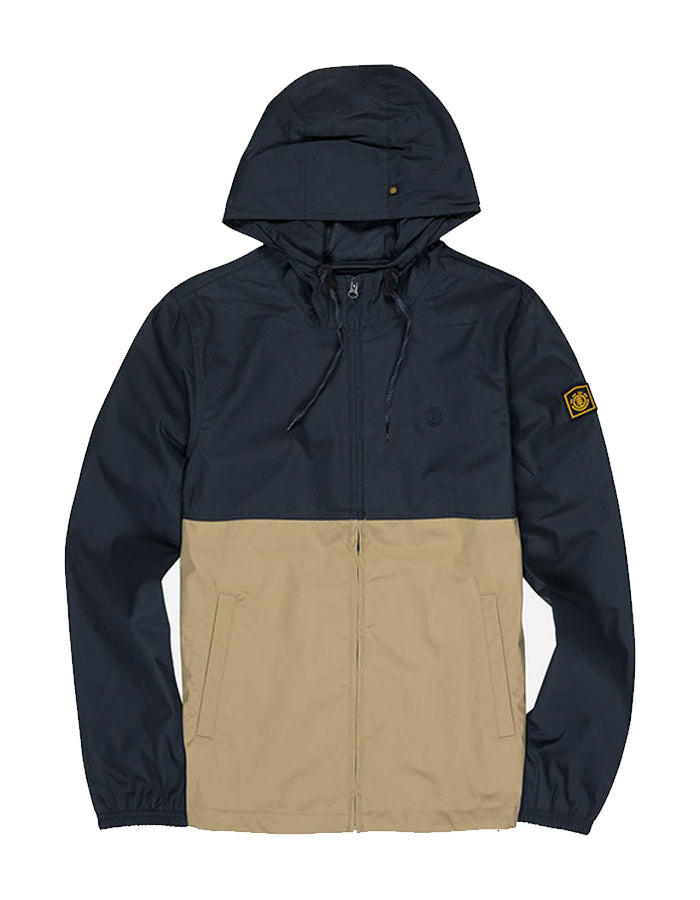  ELEMENT WOLFEBORO ALDER LIGHT 2 TONES LIGHTWEIGHT WATER RESISTANT JACKET FOR BOYS